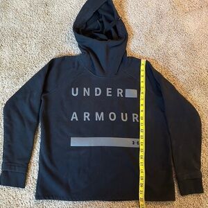 Under Armour Women’s Black Fleece Hoodie Size S E-21